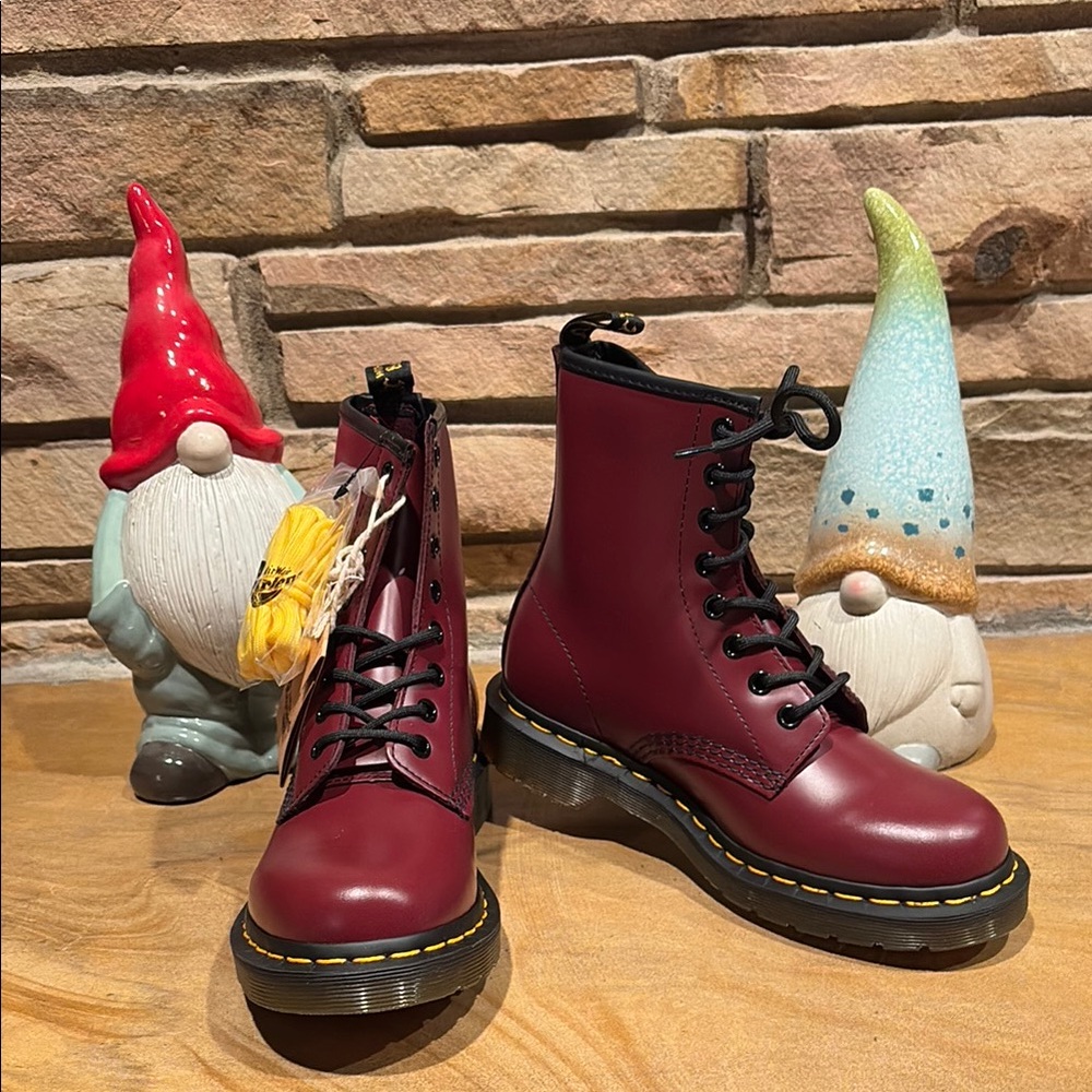 NOT FOR SALE: Dr. Martens Cherry Red Lace-Up Boots!